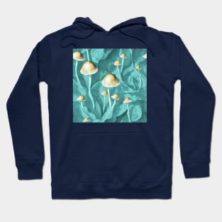 Mushrooms and fabric Hoodie